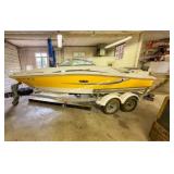 2008 SEA RAY 195 SPORT BOAT WITH TRAILER