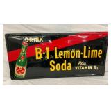 SST EMB. B-1 LEMON LIME SIGN 33X16