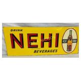 SST EMB. NEHI SIGN W/ BOTTLE 29X11