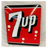 SSP 7UP COOKIE CUTTER SIGN 30 1/2X36