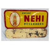 1953 CONVEX SST NEHI STATION SIGN 52X34