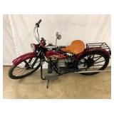 NICE SERVI-CYCLE GAS POWERED MOTORCYCLE