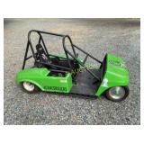 "RACING AGAINST CANCER" GOLF CART