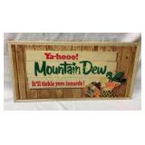 SST EMB. MT. DEW W/ WILLIE SIGN 35X17