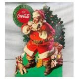 1961 COKE SANTA W/ DOG 17X24
