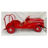 RARE RESTORED 1938 GARTON TANDEM FIRE TRUCK PEDAL