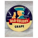 9IN OLD COLONY GRAPE EASEL BACK W/ MAN