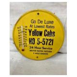 6IN YELLOW CABS 24HR SERVICE THERMOMETER