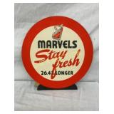 NOS MARVELS CIG CB EASEL BACK 16X16