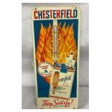 EMB. CHESTERFIELD THERMOMETER 6X13