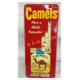 EMB. CAMEL THERMOMETER 6X13 1/2