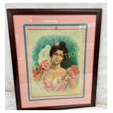 CRANE MINERAL SOAP CO ADV. FRAMED 15X19