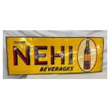 SST EMB. NEHI SIGN W/BOTTLE 44X17