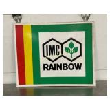 EMB. SST IMC RAINBOW SELF FRAMED SIGN 28X23