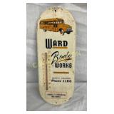 WARD BUS THERMOMETER 6X15 NICE GRAPHICS
