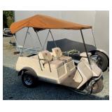 ORIG HARLEY DAVIDSON AMF CART W/ CANOPY