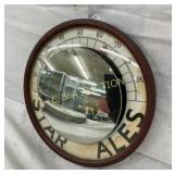 9IN UNUSUAL STAR ALES THERMOMETER