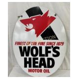 DST 1979 WOLFS HEAD SIGN 23X30