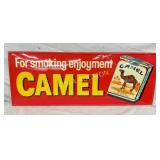 NOS CAMEL SIGN W/ CIG. PACK 32X12