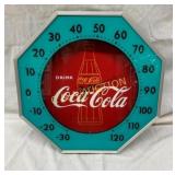 RARE BO PROMO COCA COLA CLOCK 18X18