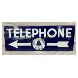 DSP OLDTOWN TELEPHONE SYSTEM SIGN 24X9