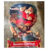 COKE SEASONS GREETINGS CB EASEL BACK 31X48 1/2