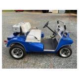 VERY UNUSUAL GOLFJET TURBINE CART TURNS 70K RPMS