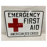 SSP EMERGENCY FIRST AID SIGN 24X18