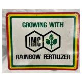 SST IMC RAINBOW FERTILIZER SIGN 20X16