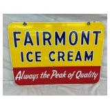 DSP FAIRMONT ICE CREAM SIGN 28X20 NICE COLORS