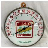 12IN BECKS HYBRIDS THERMOMETER