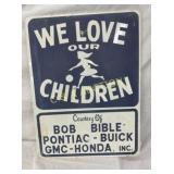 SST BOB BIBLE PONTIAC DRIVE SAFETY 18X24