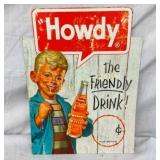 EARLY HOWDY DRINK CB W/ BOY 12X16