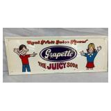 SST EMB. GRAPETTE W/CHILDREN SIGN 31X11 1/2