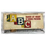 COUNTRY STORE ABC BAKED BAG HOLDER 37X17