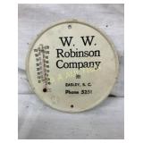 6IN WW ROBINSON CO. THERMOMETER
