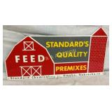 SST STANDARDS PREMIXES FEED SIGN 22X11