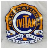 SSP CIVITAN SIGN 27X30 NICE COLORS