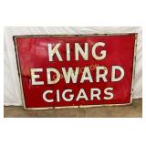 DSP KING EDWARD CIGARS SIGN 70X46 1/2