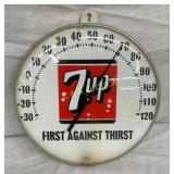 12IN 7UP THERMOMETER W/BUBBLES