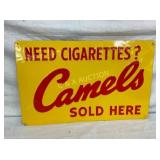 SST EMB. 1948 CAMELS SIGN 22X14