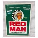 SST EMB. REDMAN SIGN 12X16