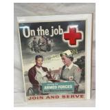 ON THE JOB ARMED FORCES B 15X19
