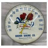 12IN BLUE RIBBON BROWN BAKERS THERMOMETER