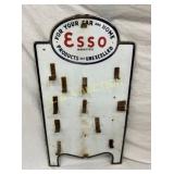 PORC. SIGN ESSO GREASE RACK 24X44