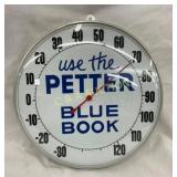 12IN PETTER BLUE BOOK THERM.
