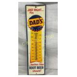 EMB. DADS ROOTBEER THERM W/ CAP 7X27