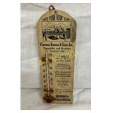 EARLY WOODEN CLARENCE HANSEN & SON THERM 3X9