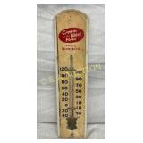 WOODEN CREAM OF THE WEST FLOUR THERM. 5X21