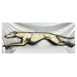 RARE ORIG. GRAYHOUND DIECUT SWINGER 83 1/2X17